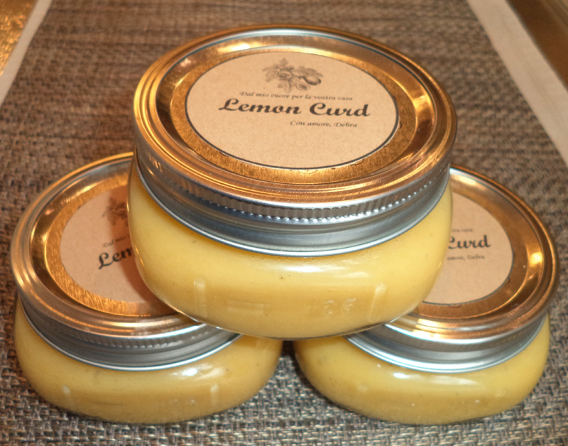 Lemon curd home made