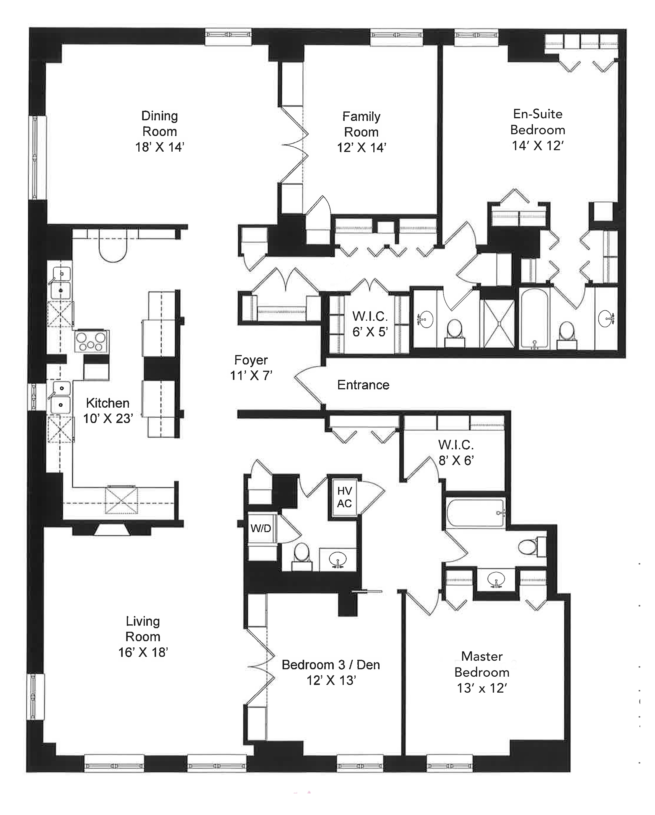 Floor Plan 2100 Lincoln Park West #9DS_edited