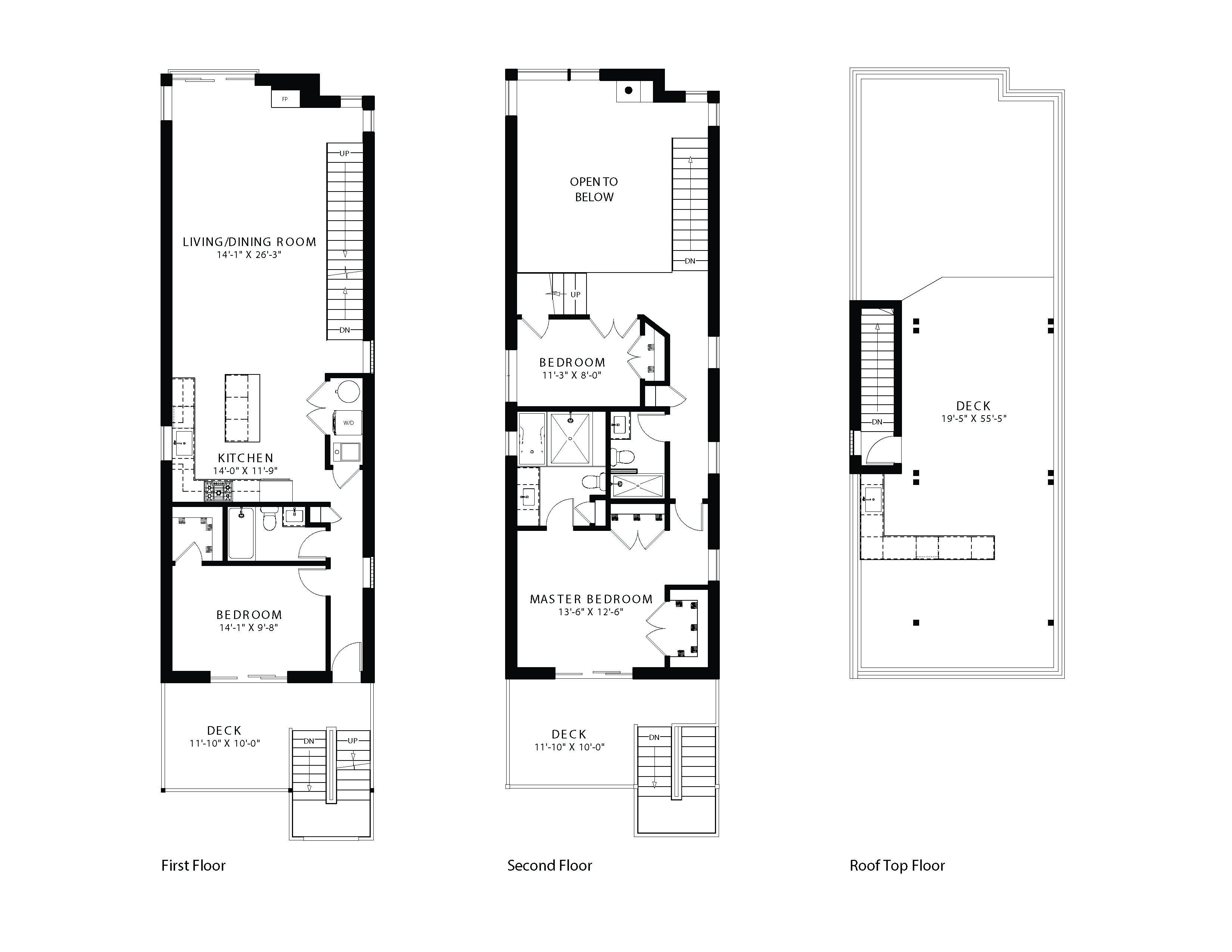 1723 W. Le Moyne St. Unit 2-Floor Plans