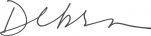 Debra Dobbs Signature