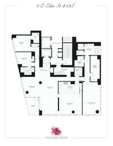 4 East Elm Street #13S, Chicago, IL – Floor Plan
