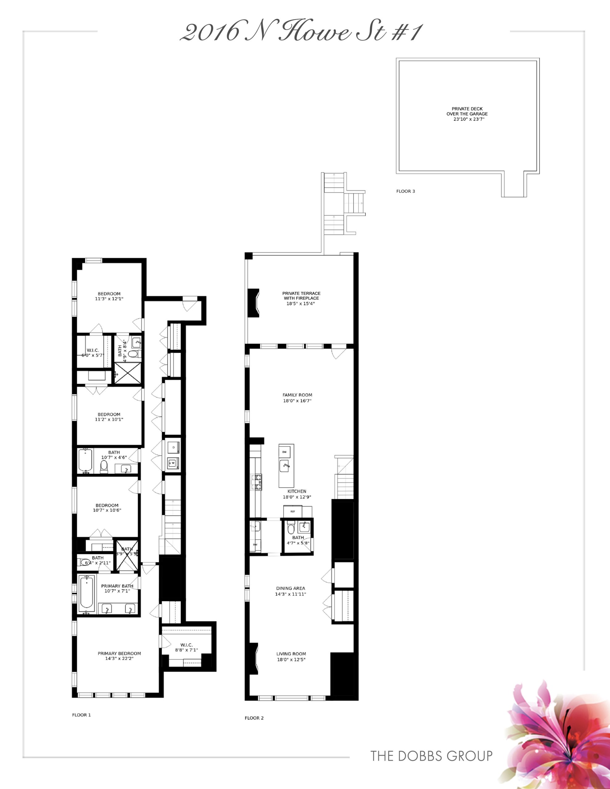 Floor Plan 2016 N Howe St #1S, Chicago, Il
