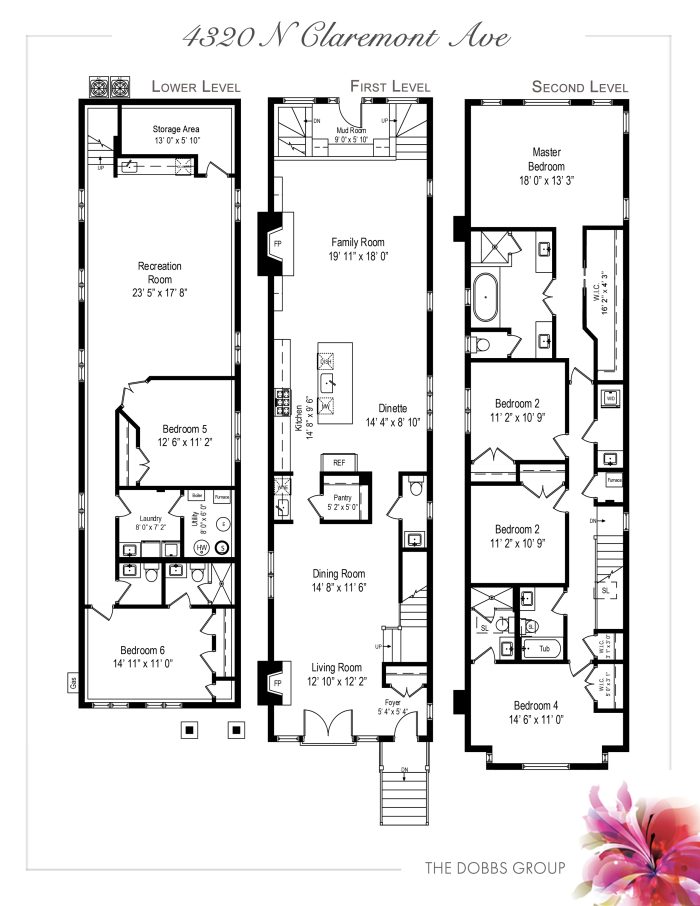 4320 N Claremont Ave - Chicago, Il - home for sale - floor plan
