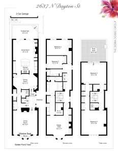 2637 N Dayton StChicago, IL 60614, USA – Floor Plan