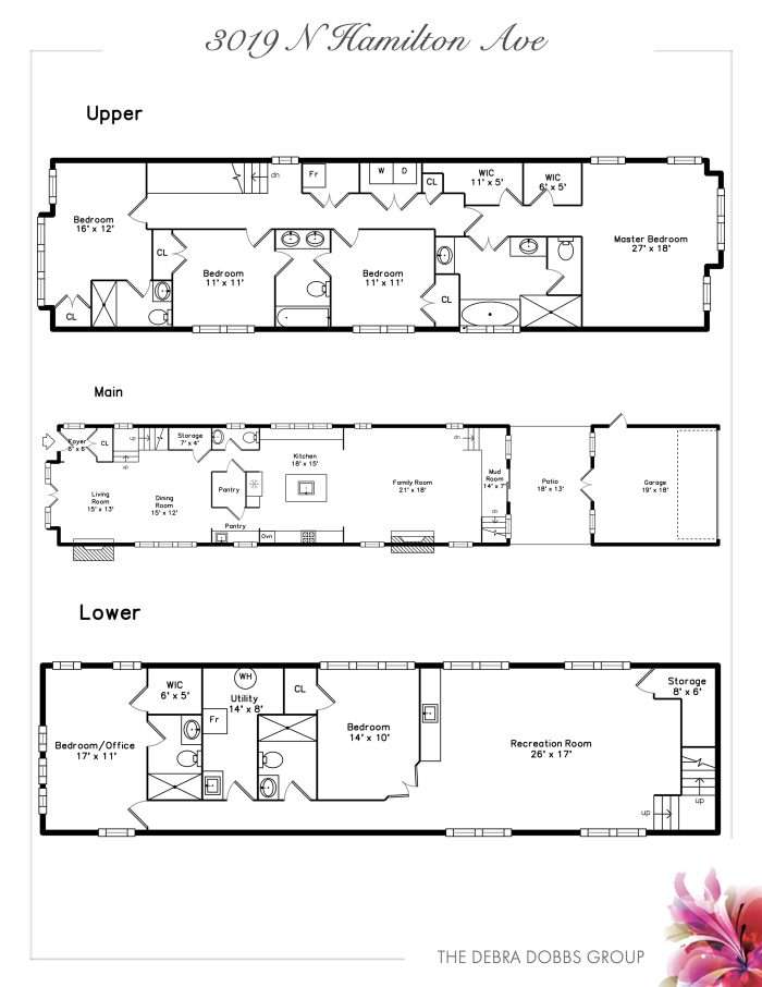 3019 N Hamilton Ave, Chicago , Il - Home For Sale | The Dobbs Group - Floor Plan