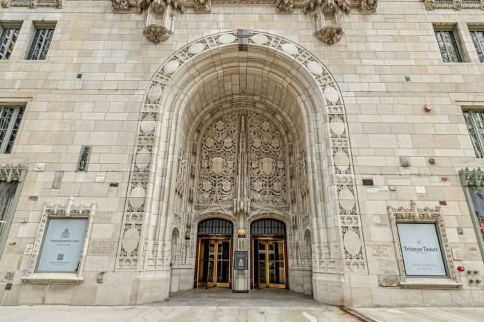 435 N Michigan Ave #1701Chicago, IL 60611, USA - Tribune Tower