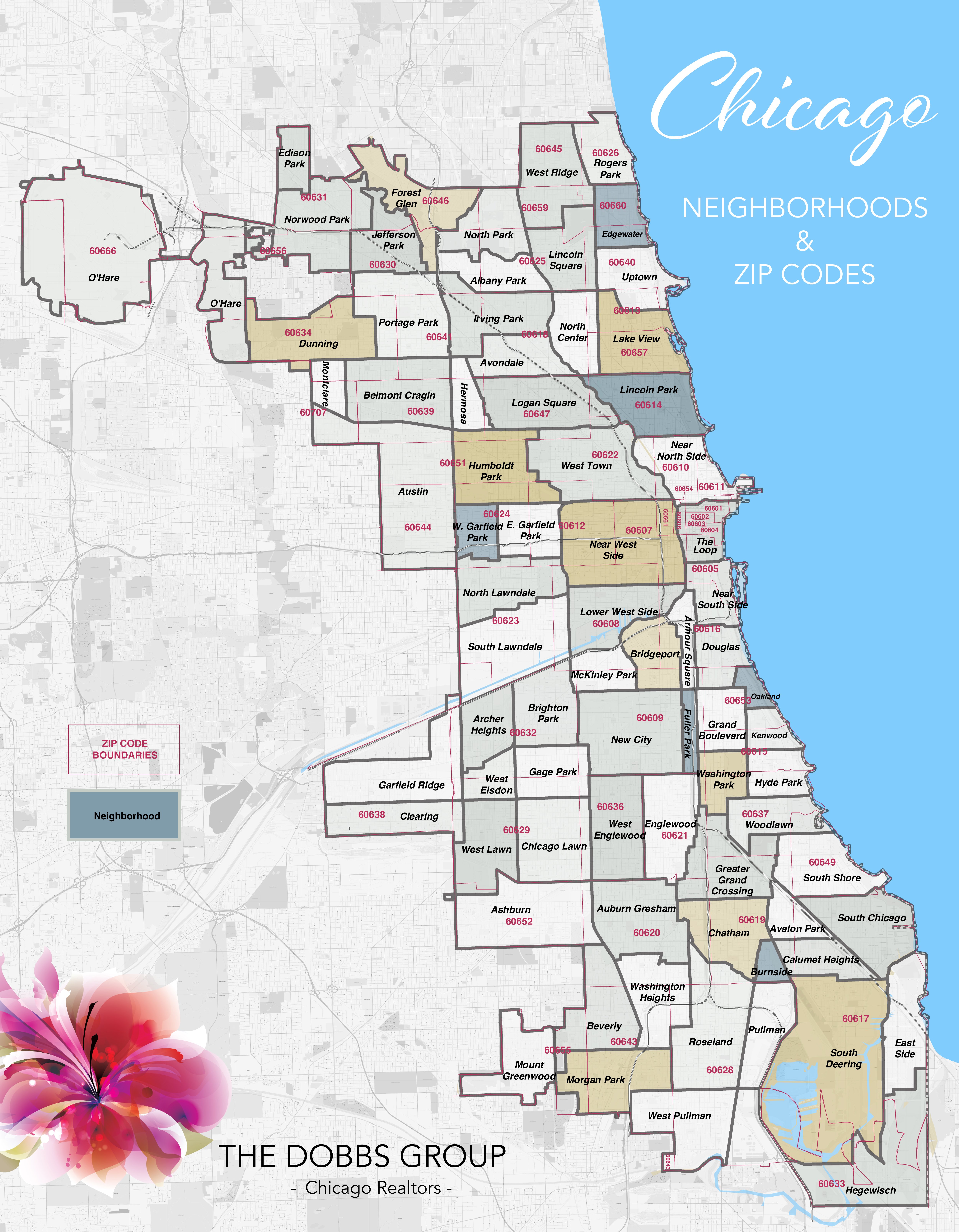 Chicago ZIP Codes - Map | Find the ZIP Code for Any Chicago Address