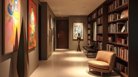 Modern Gallery Hallway | Urban Home