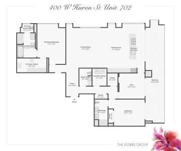 400 W Huron St Unit 702, Chicago, IL 60654 – Floor Plan