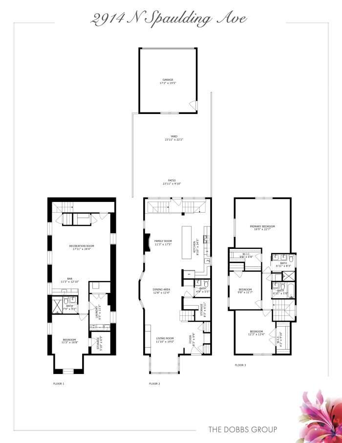 Floor Plan 2914 N Spaulding Ave, Chicago, IL