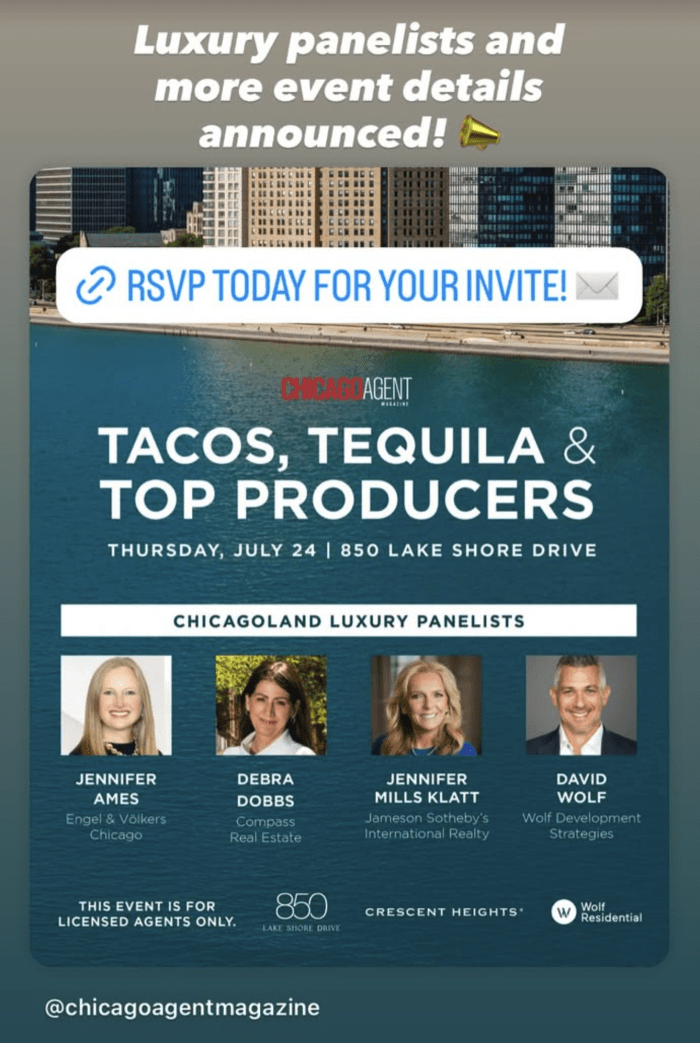 Chicago Agent Magazine’s Tacos, Tequila & Top Producers – Panel Discussion on the State of Chicago’s Luxury Real Estate Market - Debra Dobbs
