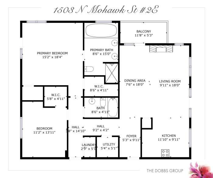 1503 N Mohawk St #2E Chicago, IL 60610 | Home For Sale | Debra Dobbs - Floor Plan