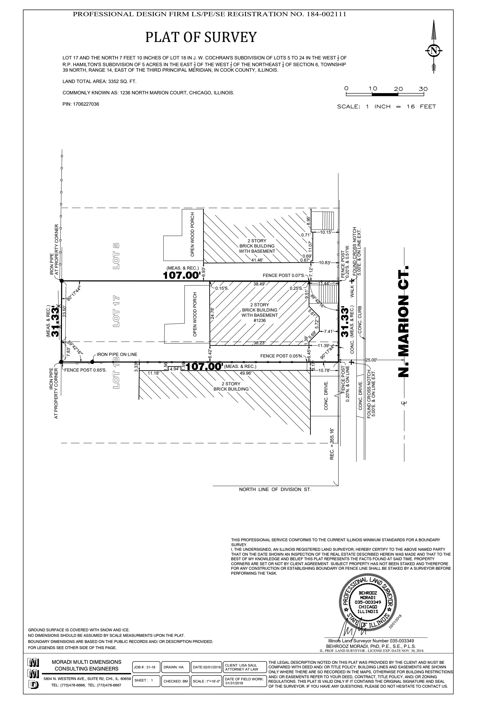 Plat Of Survey